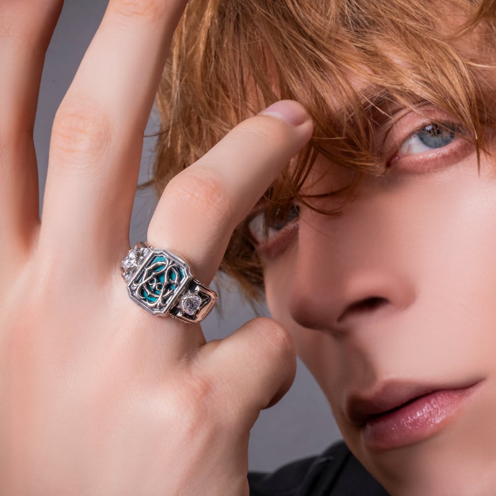 モノグラムリング ACR0310 Monogram Ring シルバーアクセサリー Silver