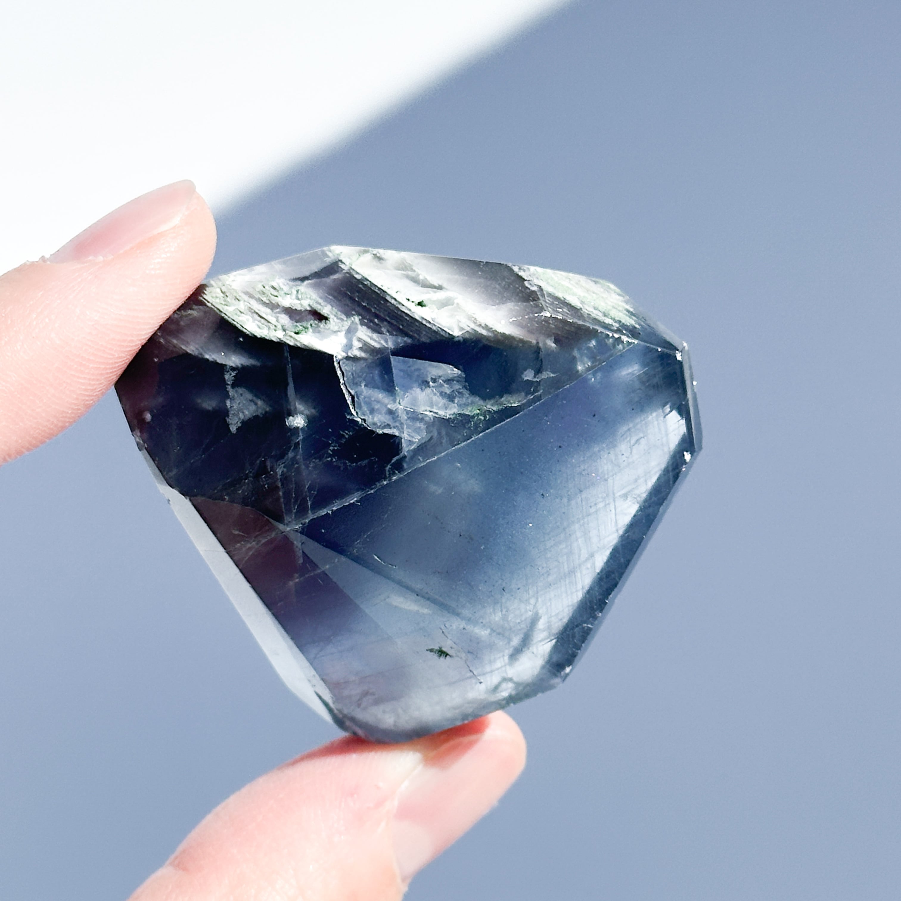 ブルーフローライト フリーフォーム 05◇ Fluorite ◇天然石・鉱物