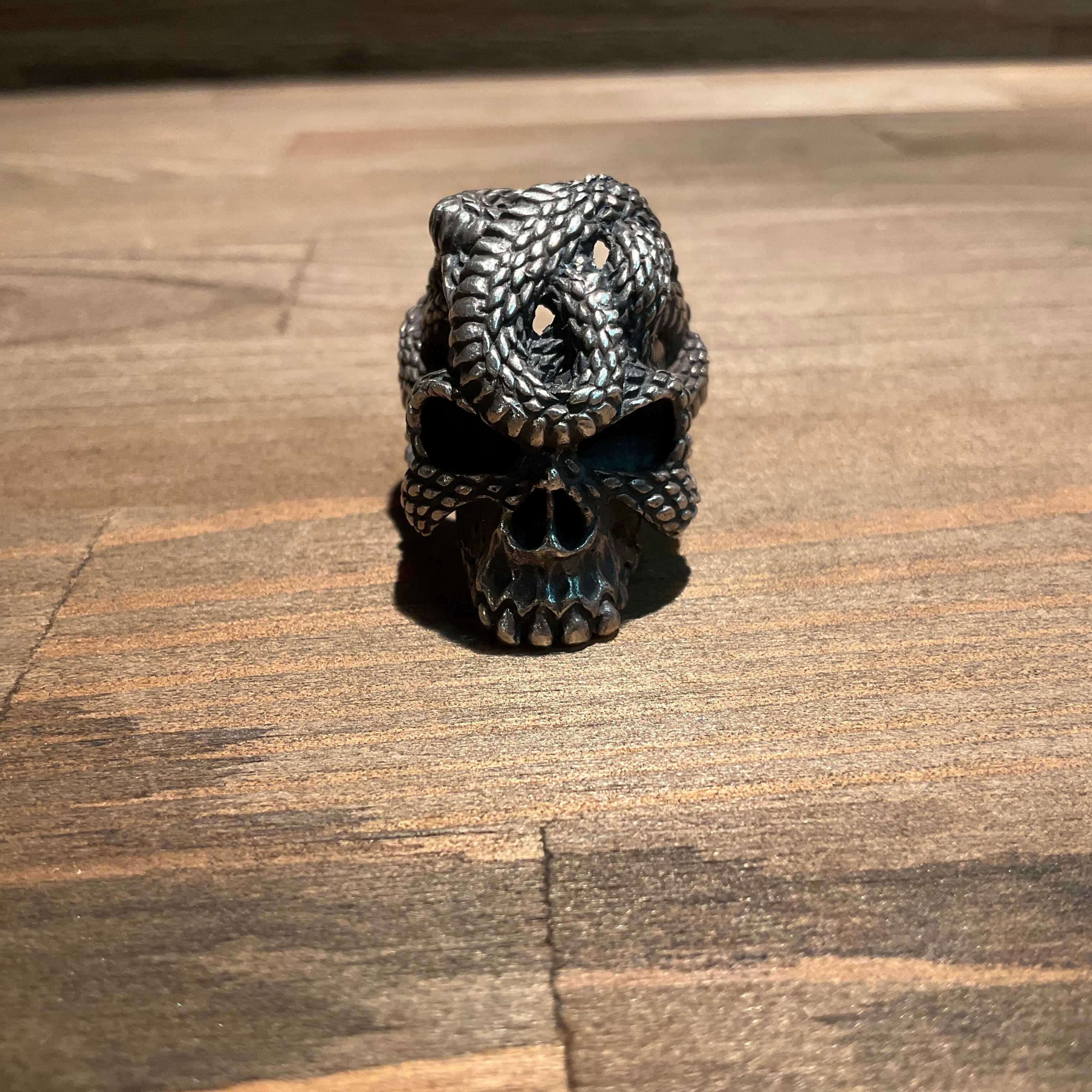 haraKIRI ハラキリ 蛇髑髏 Ring アンティーク | FirstOrderJewelry