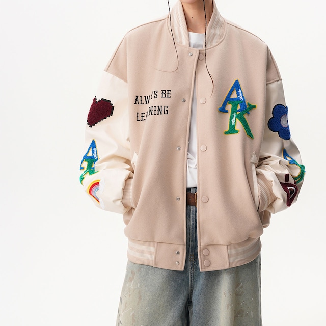 カラフルモチーフエンブロイダリースタジャン R00976