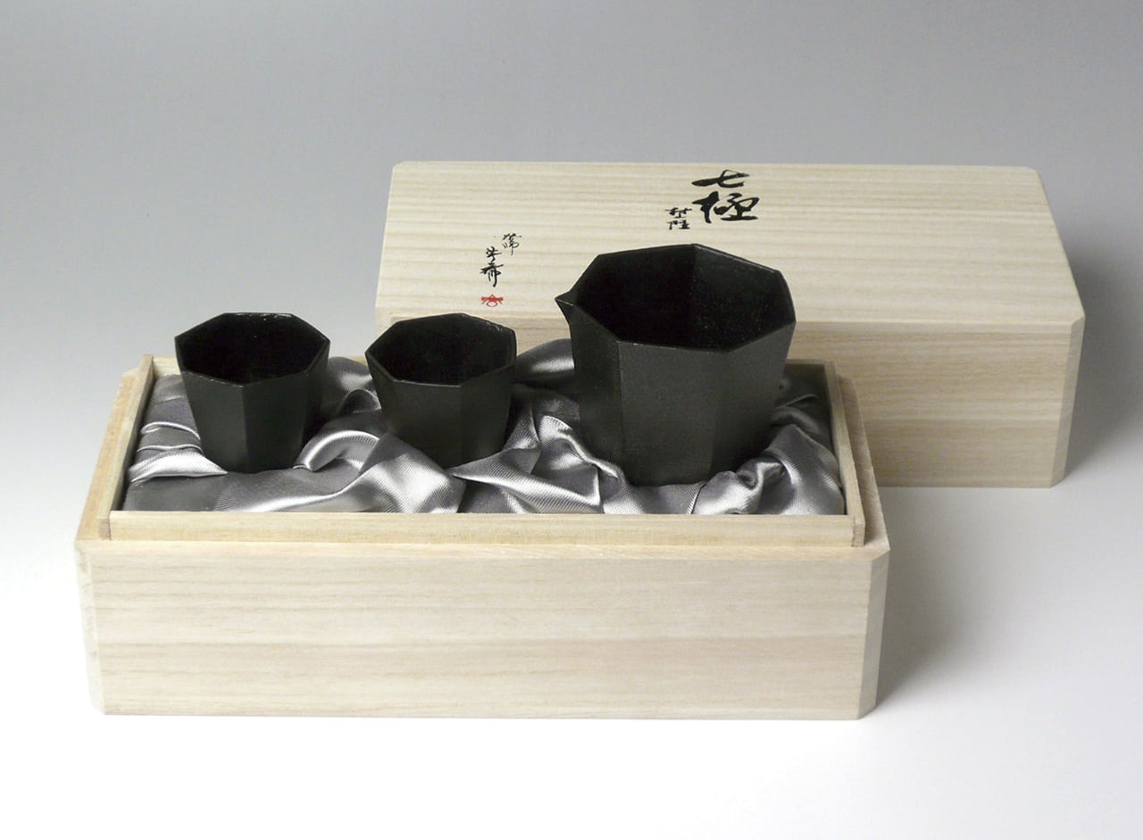 七極 片口・ぐい呑2客セット