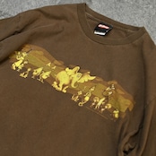 Dr.SEUSS print tee brown