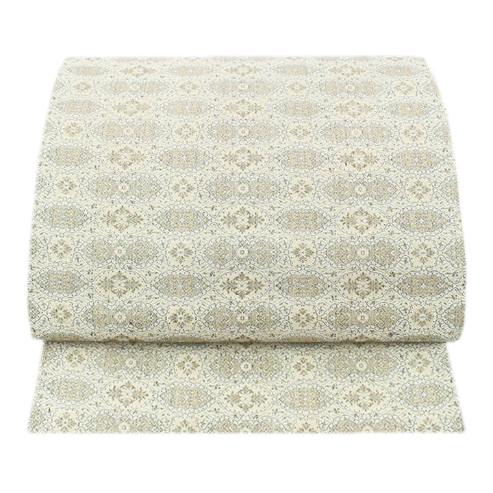 極上の艶めき【黄金ムガ繭・野蚕糸】 【全通柄・リバーシブル】 美品の