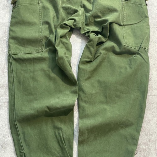 60-80s スウェーデン軍 実物 M-59 フィールドパンツ C48 w28 詳細写真12