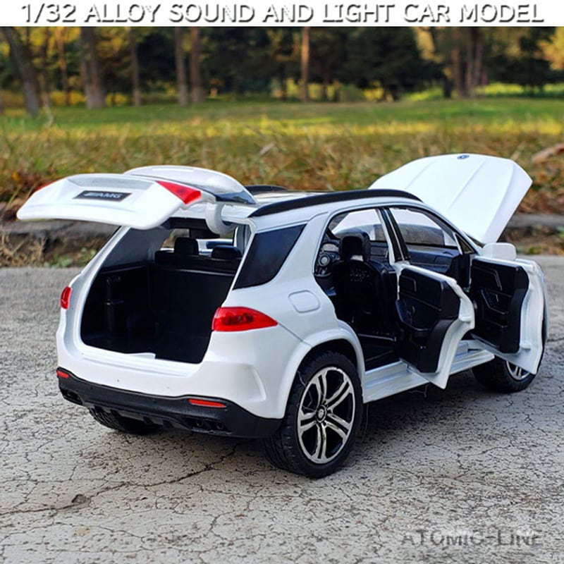 メルセデス ベンツ GLE 63S 1/32 ミニカー 全4色 ライト点灯 エンジン