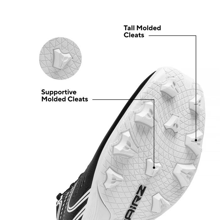 日本未発売】 SQAIRZ スクエアズ ポイントスパイク GFP Molded Cleat