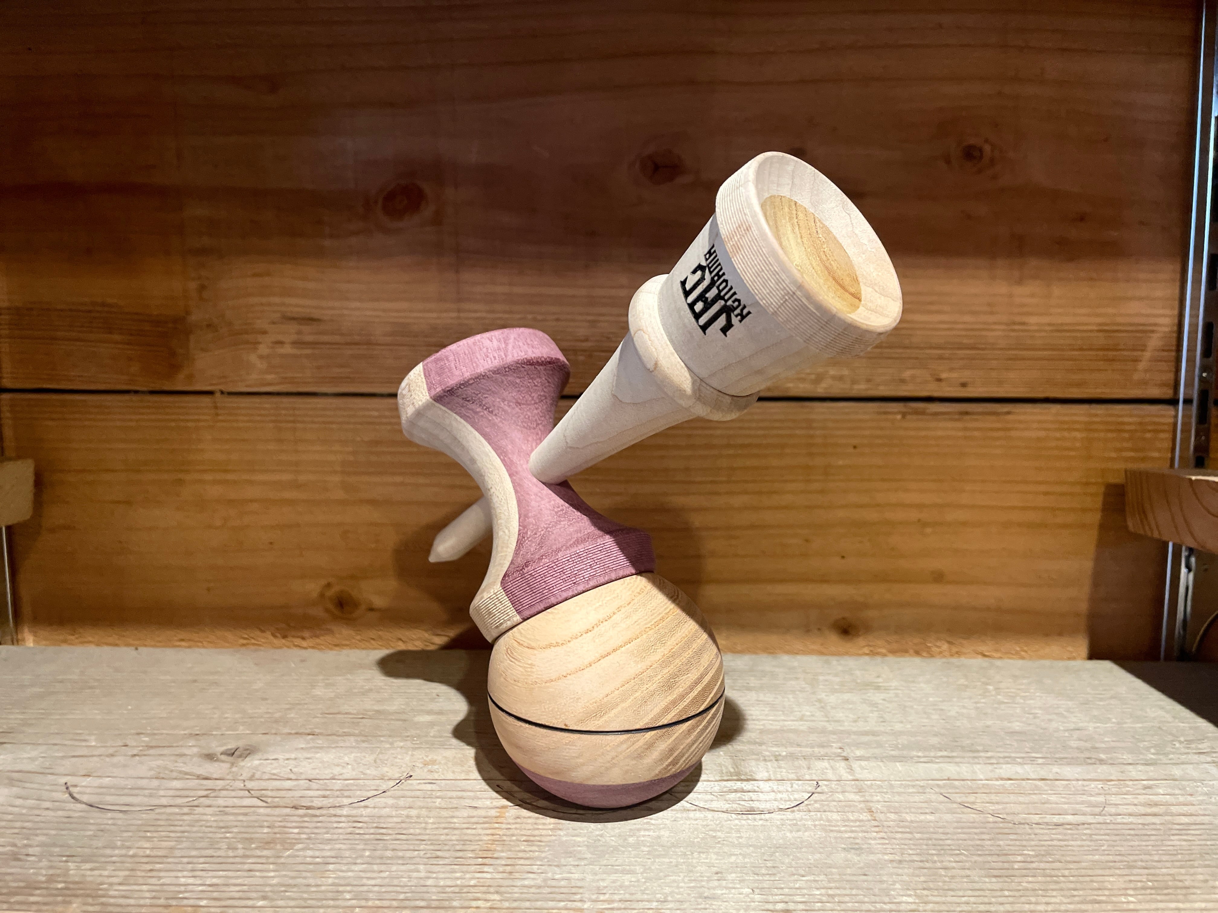 JAC KENDAMA JAC 10TH ANNY KEYAKI PURPLE QT MAPLE KEN けん玉 | MERSYS