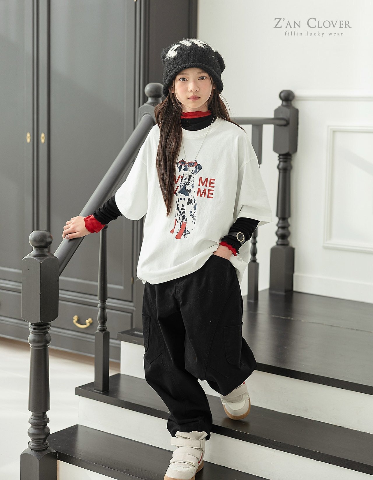 ZAN CLOVER［取寄］curve cargo pants 26winter