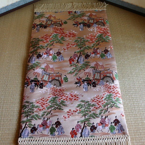 西陣織◆ 京都名所図 テーブルセンター 西陣 - 西陣織◇ 京都名所図 テーブルセンターの通販 by 阿羅陣 あ ら