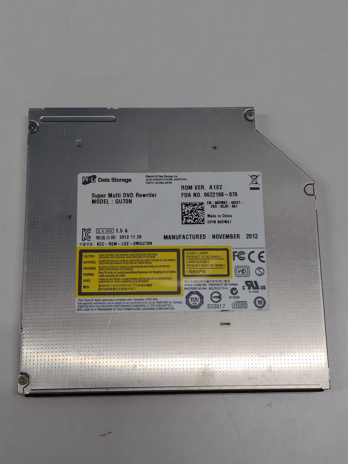中古ノートPC】東芝〈dynabook T65/EG〉Intel Core i7/SSD480GB/メモリ