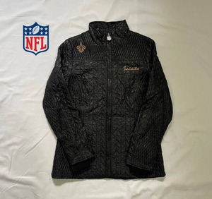 NFL アメフト　キルティングジャケット　キルティング　ブラック　黒　S　　商品番号292