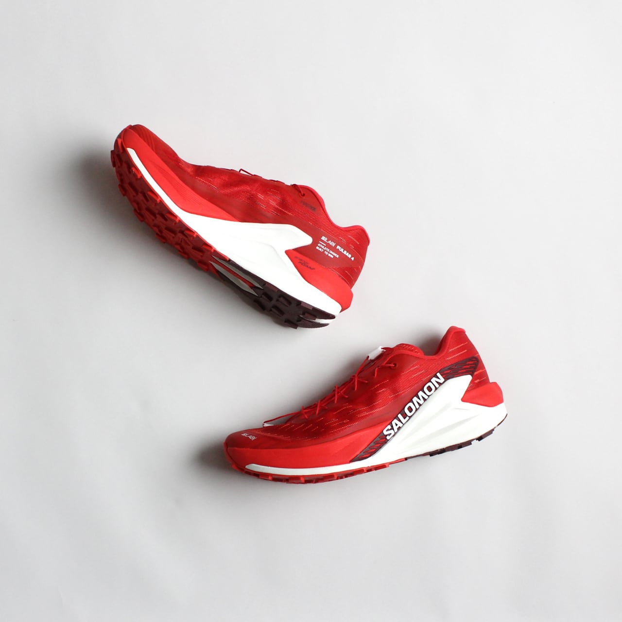 SALOMON（サロモン）S/LAB PULSAR 4 Fiery Red / Vanilla Ice