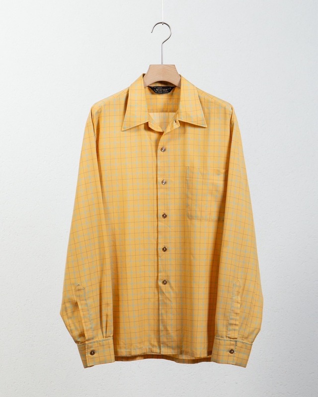 vintage cotton × polyester shirt
