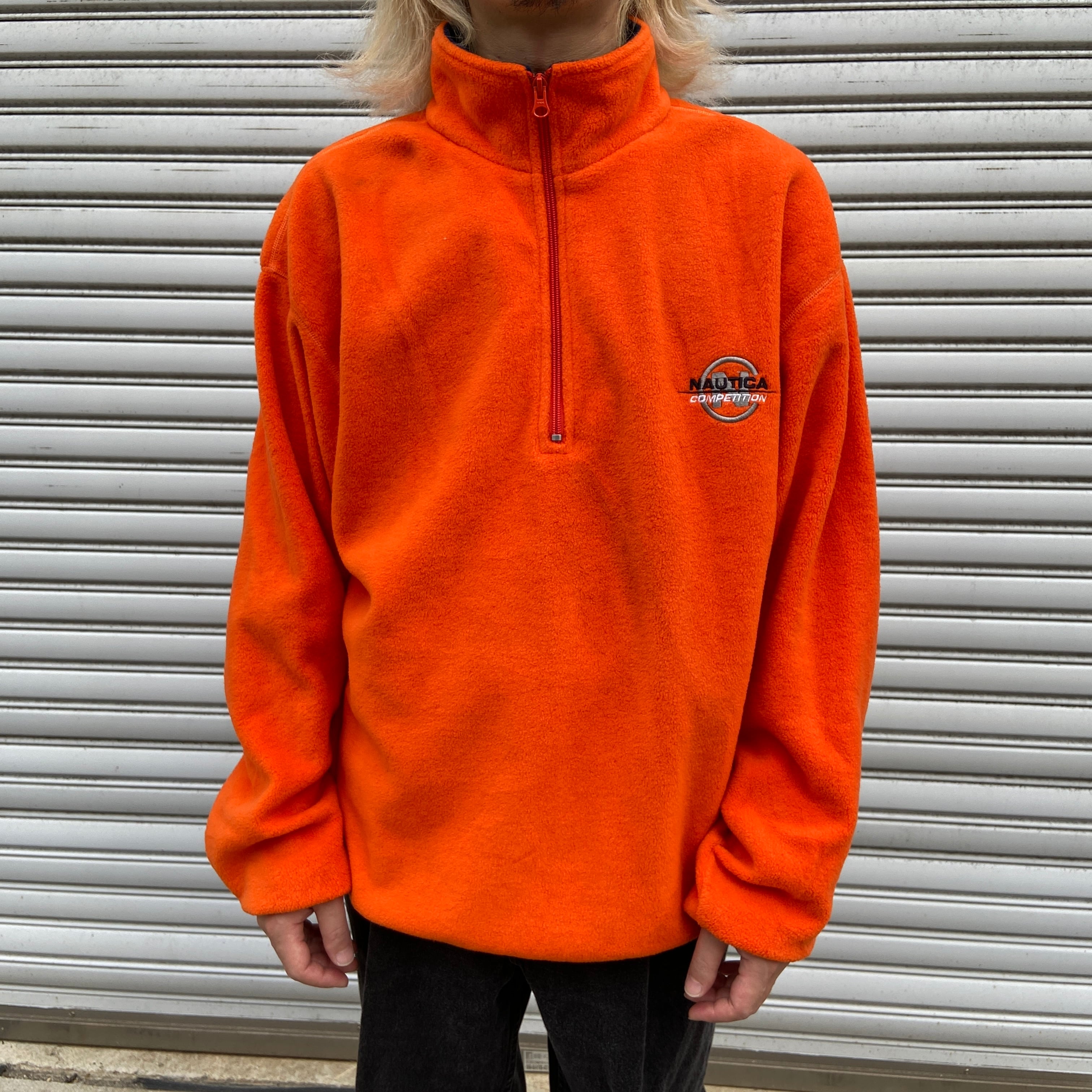 90s USA製 ノーティカ コンペティション ハーフジップフリース 90s USA製 ノーティカ コンペティション ハーフジップフリース