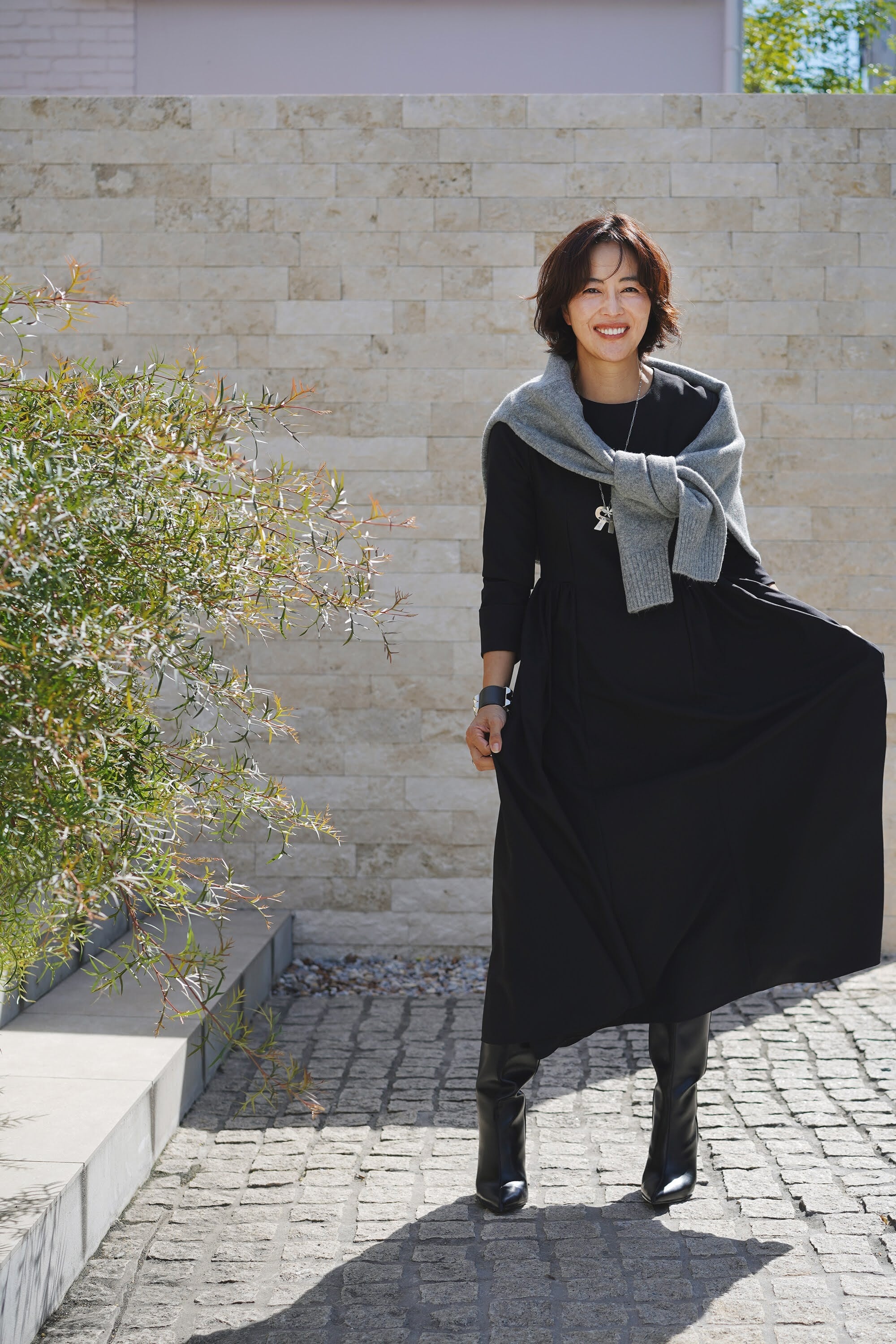 EVERYDAY DRESS mature ブラック | THE9SHOP