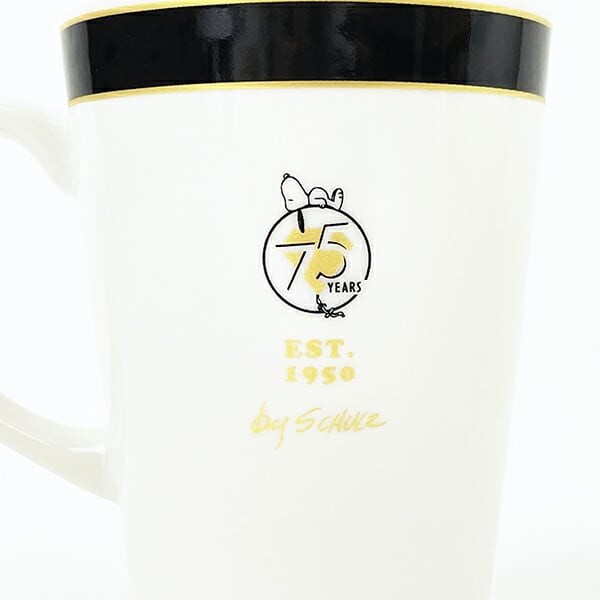 スヌーピー ピラミッド 記念マグカップ コップ PEANUTS 75th 日本製