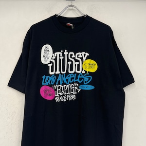 00's ”dead stock” STUSSY s/s tee SIZE:XL S3