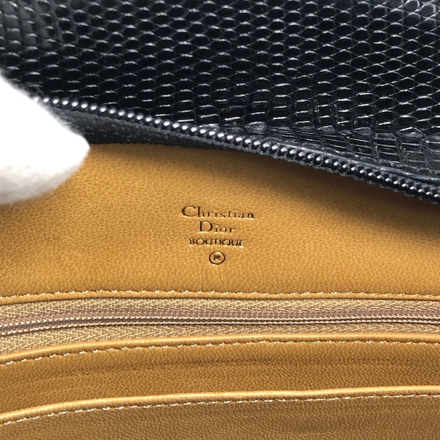 Christian Dior クリスチャン ディオール ショルダーバッグ ブラック CDロゴ ワンショルダー vintage ヴィンテージ オールド rzenbk