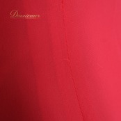 社交ダンス 衣装 ドレス ワンピース レッド系 赤 シンプル 上品 ラインストーン キラキラ 練習 レッスン パーティー 透け感 アシンメトリー 薄い おしゃれ 鮮やか ダンス衣装 イベント