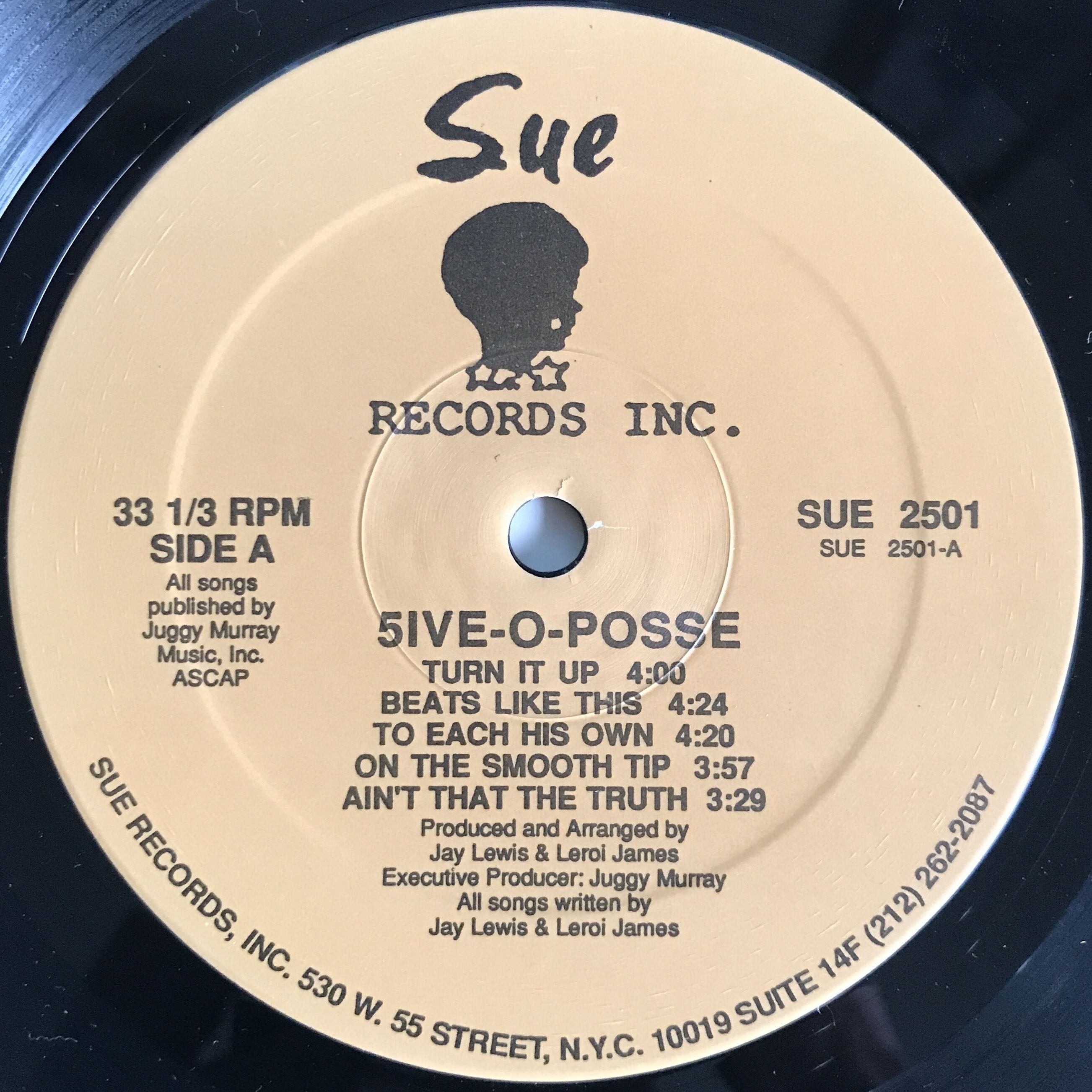 洋楽 5IVE O POSSE/5IVE O POSSE LP 5ive O Posse - Five O Posse | Pay ID