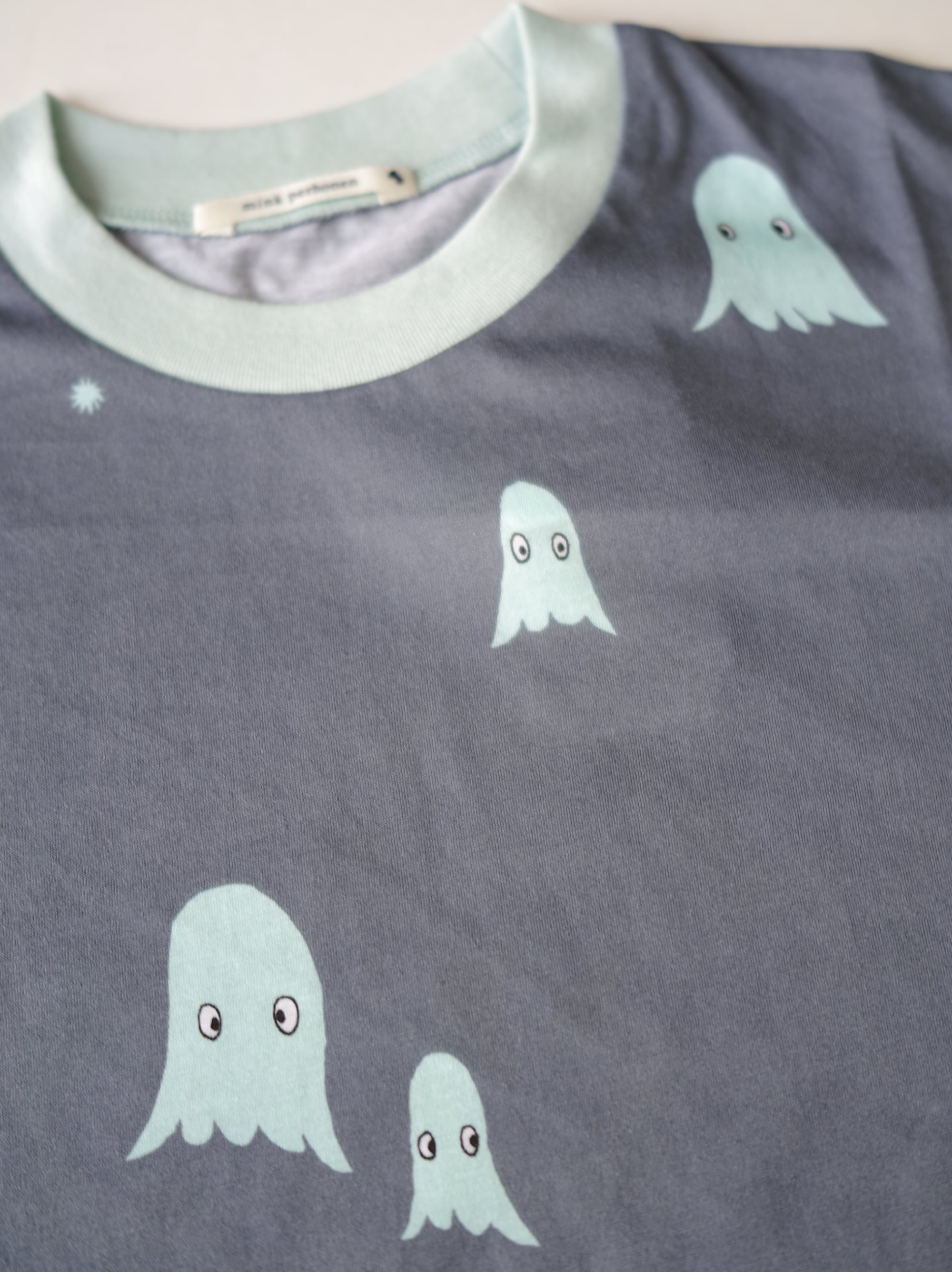mina perhonen 26SS 】 troll “Tシャツ” / AES8536PD / gray / 140