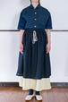 リネンレイヤードスカート