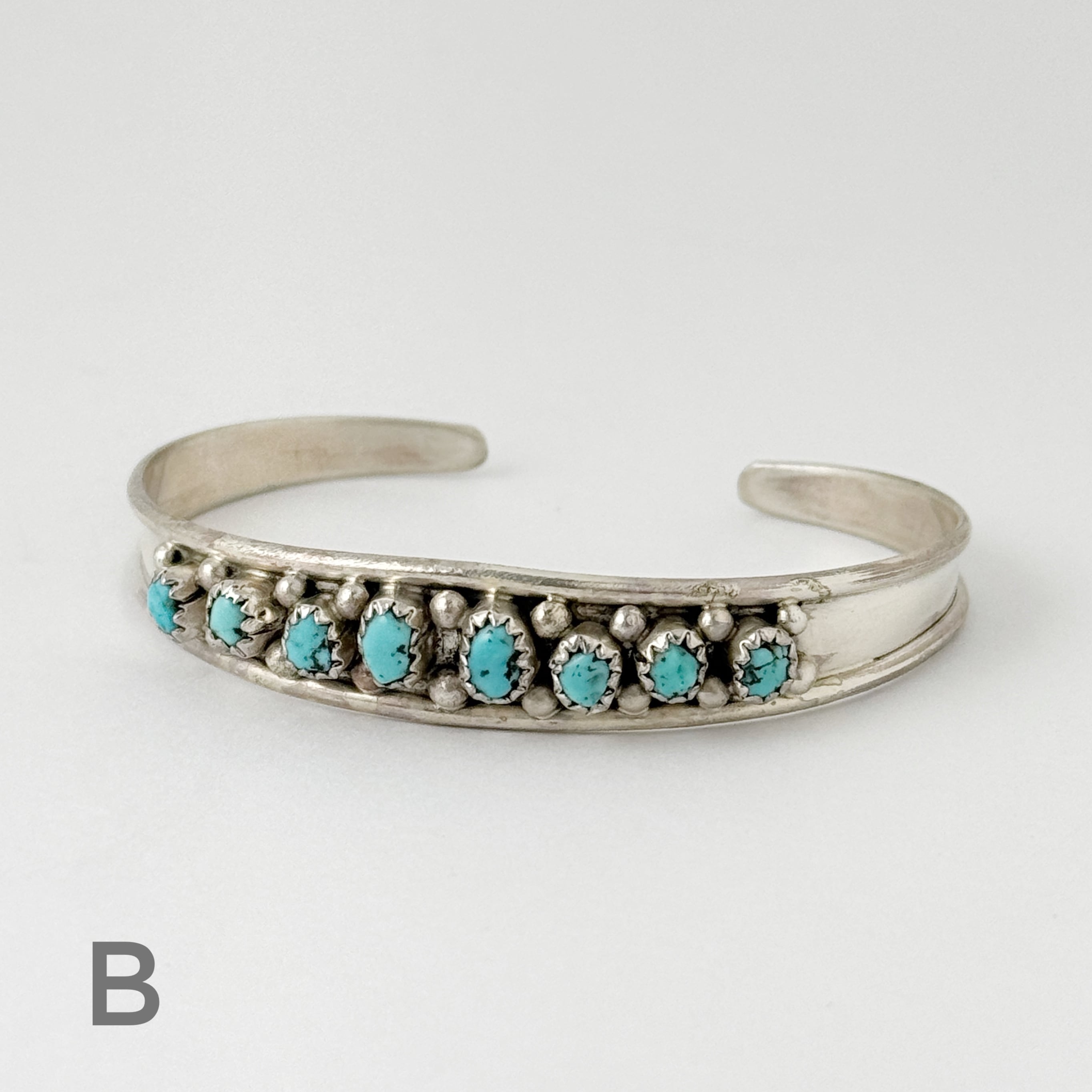 2点限定】《Indian Jewerly》8ストーン ターコイズ バングル | 【公式