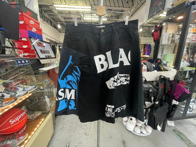 FACETASM BLACK FLAG SHORT BLACK 4 80JK0604