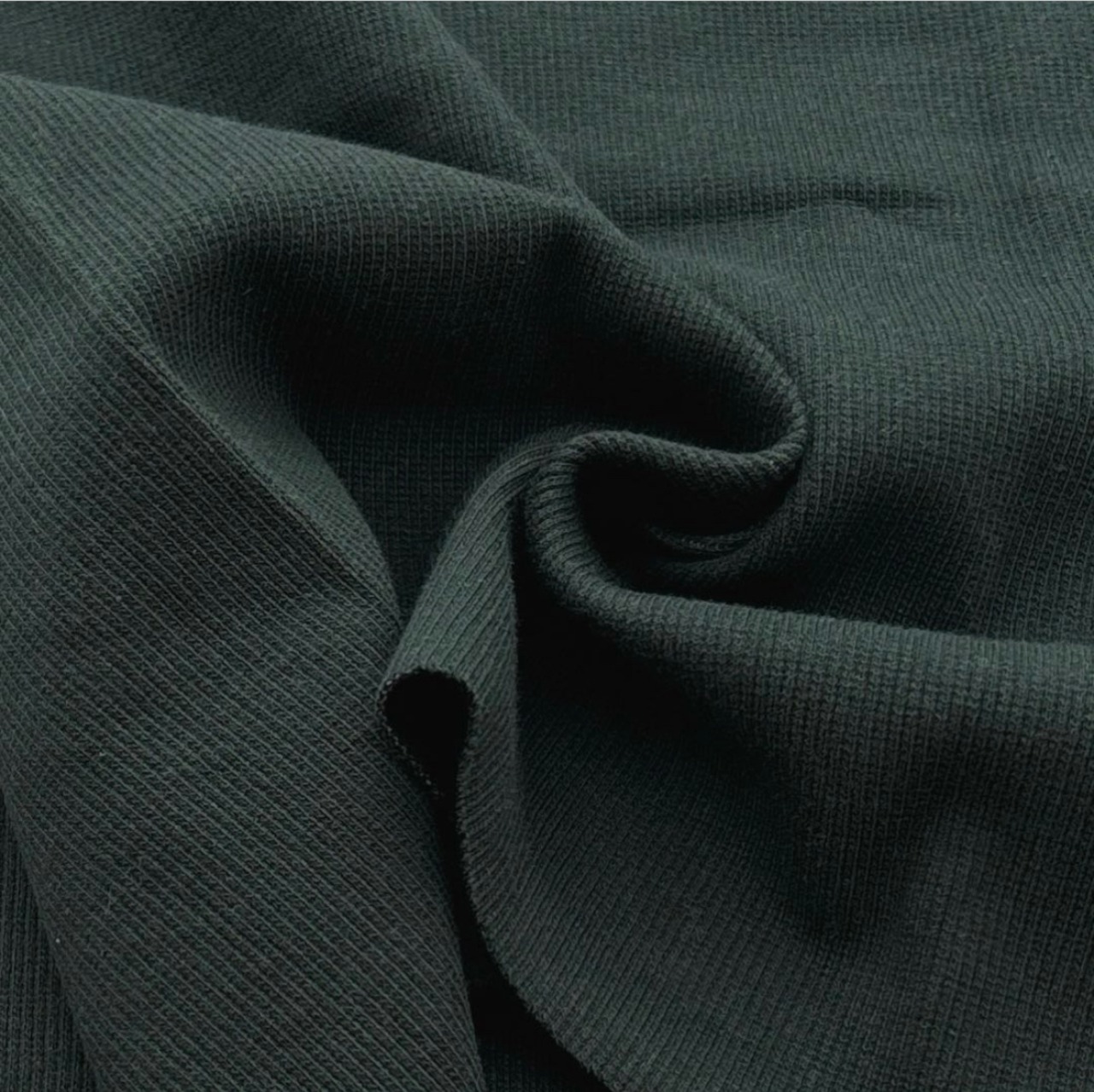 TB812◆1m◆L◆40番スパンテレコリブニット生地◆オリーブグリーン