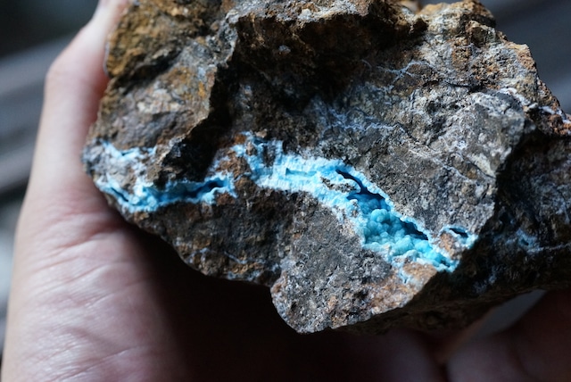 神岡鉱山産 ヘミモルファイト Hemimorphite
