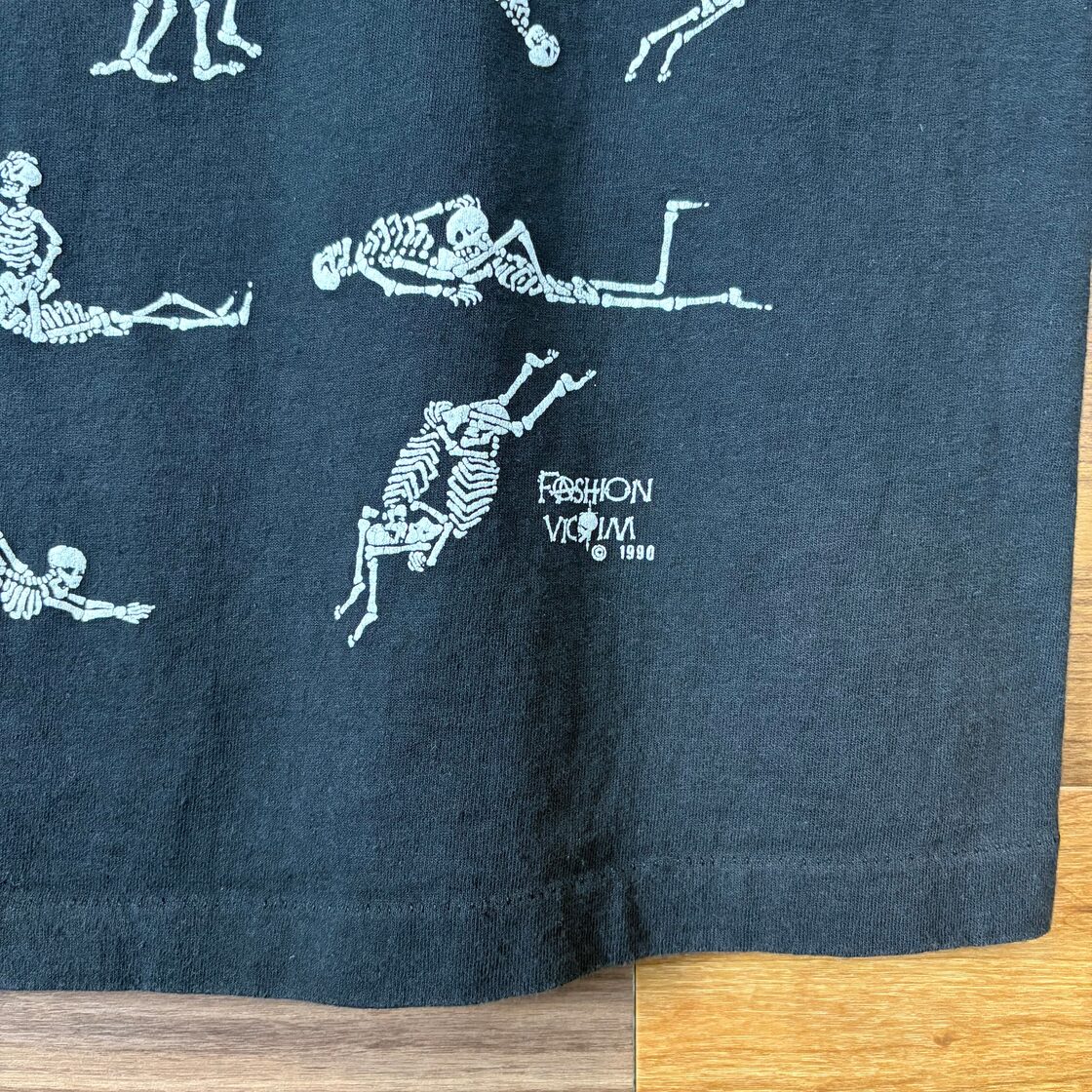 USA製 90s FASHION VICTIM スカル 48手 T-sh Tシャツ サイズ メンズ XL 