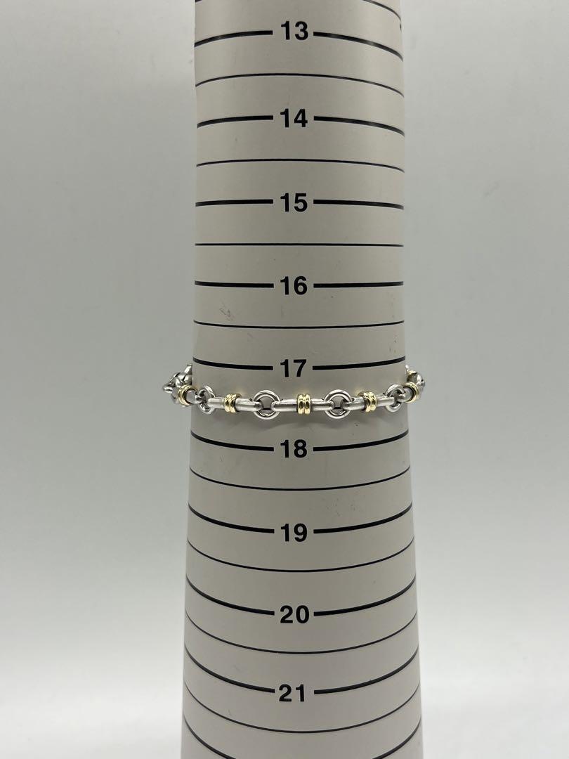 ティファニー TIFFANY ブライドルリンク ブレスレット コンビ 希少 Tiffany & Co. - VINTAGE TIFFANY ティファニー ブライドル リンク