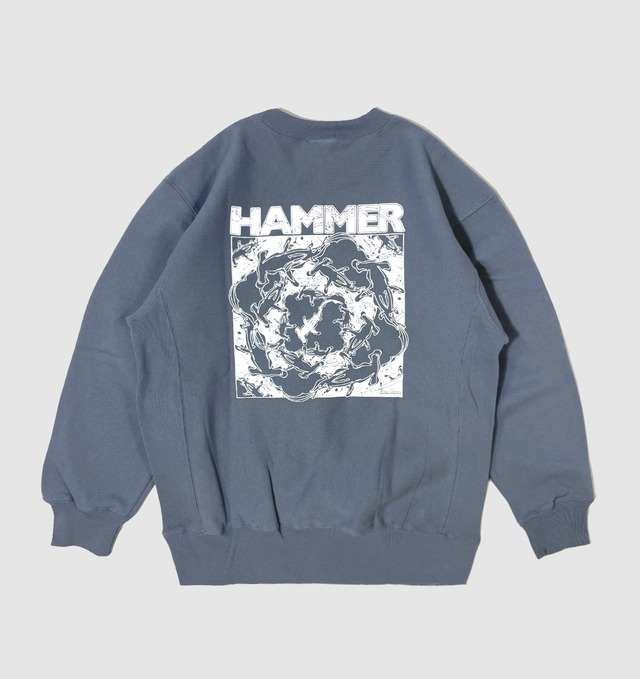 HAMMER SQUARE sweat crew