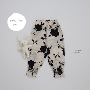 【即納】petty free pants