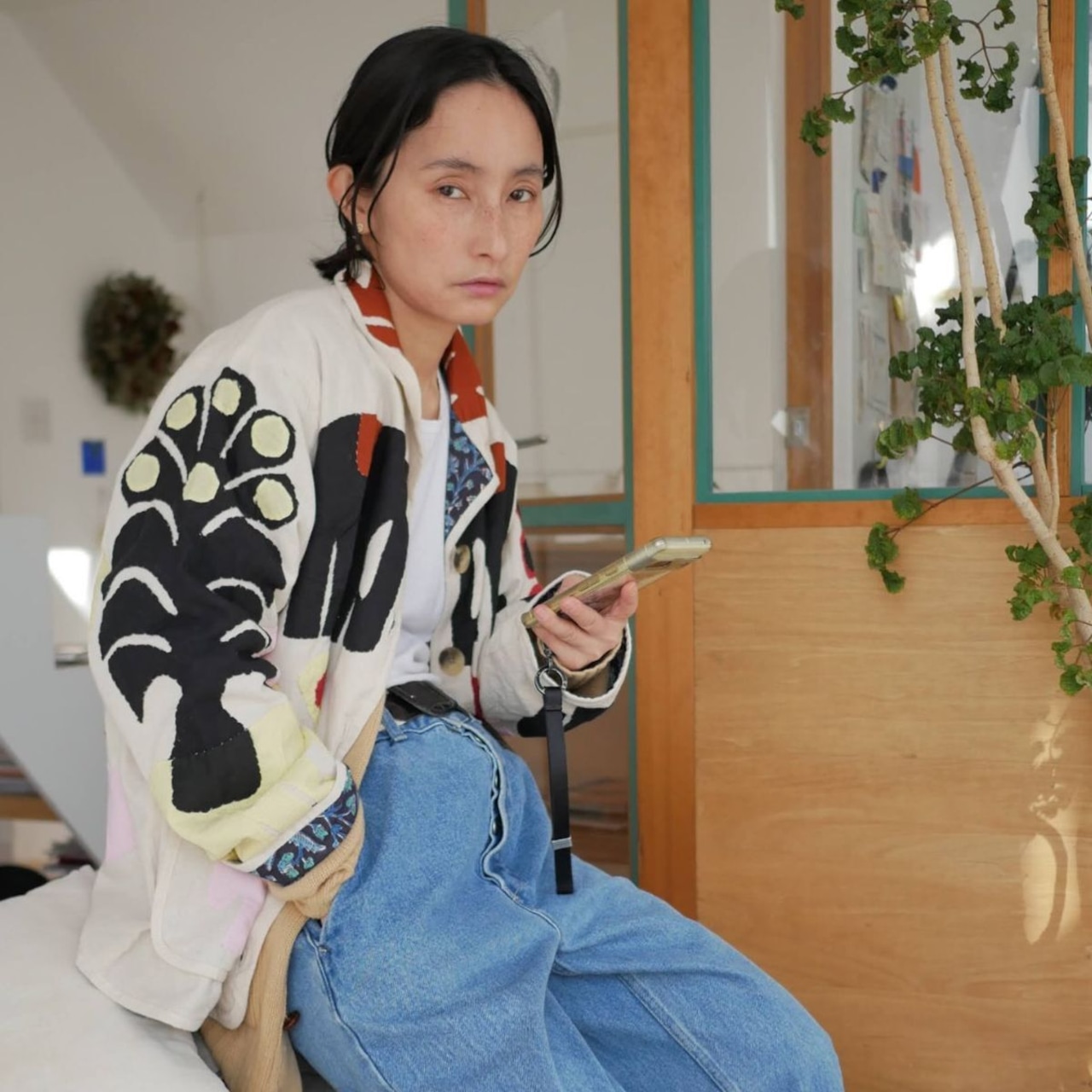 ＜PHET&PLOY＞Adult  APPLIQUE JACKET アップリケ ジャケット - 1