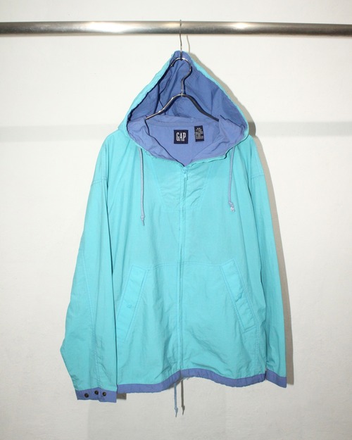 90s OLD GAP Zip-up Nylon Parka