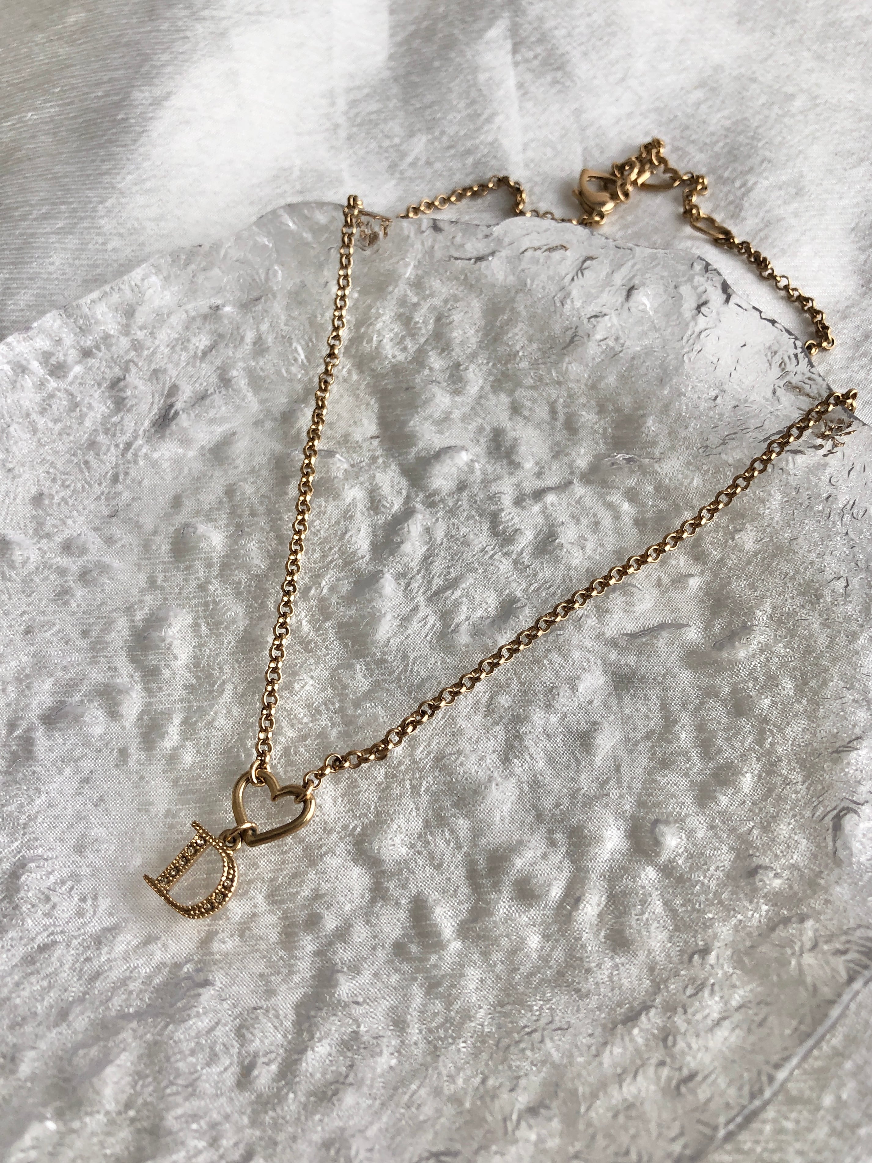 本物 Christian Dior ネックレス バッグモチーフ ゴールドカラー クリスチャン・ディオール アクセサリー 札幌市手稲区 Christian Dior クリスチャンディオール ネックレス バッグモチーフ