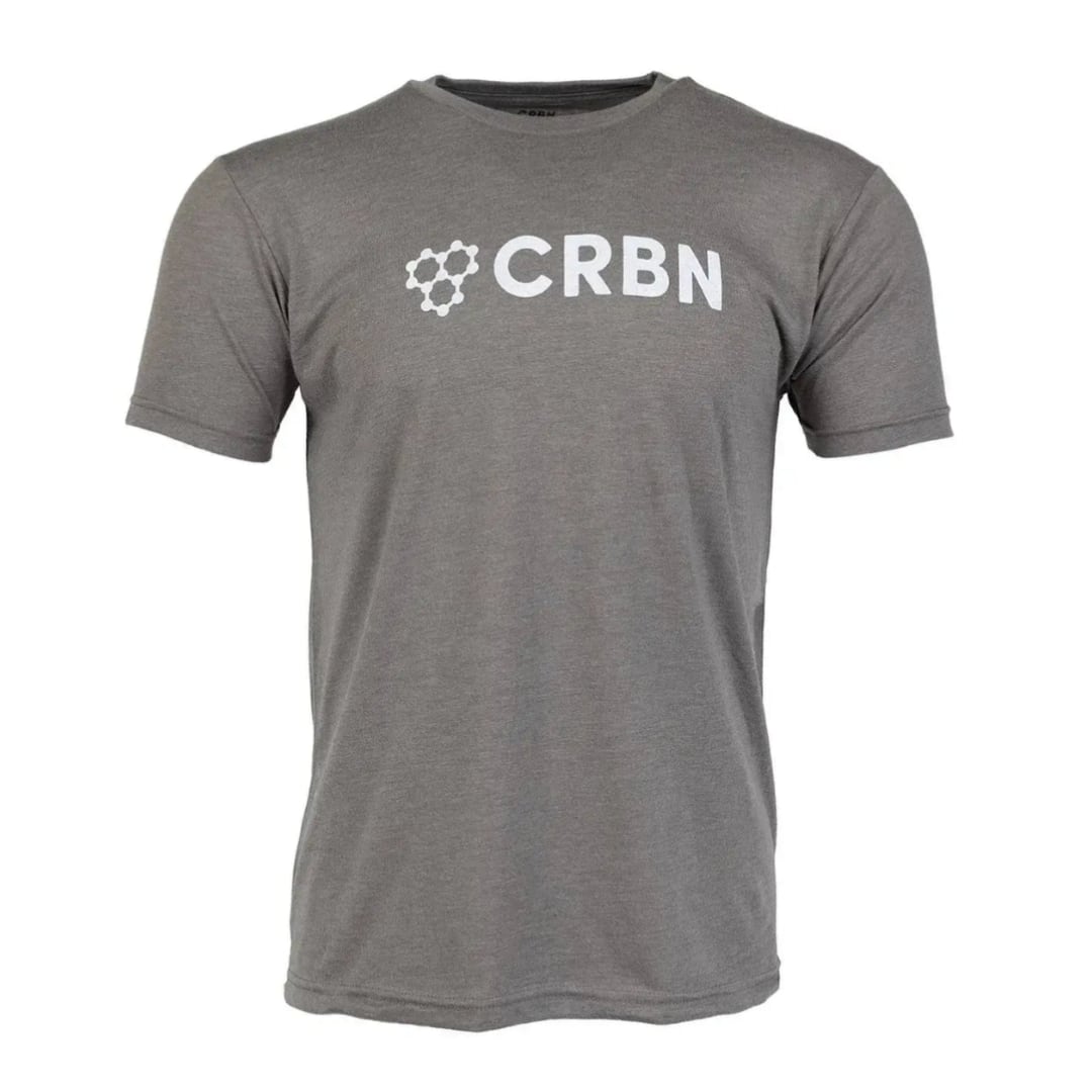 CRBN Center Chest Logo Men's Tee Grey ピックルボール