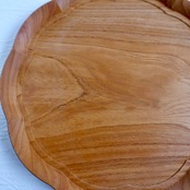 四十沢木材工芸 KITO 輪花盆(りんかぼん)・中 【写真の商品をお届けします】MRNKA-4