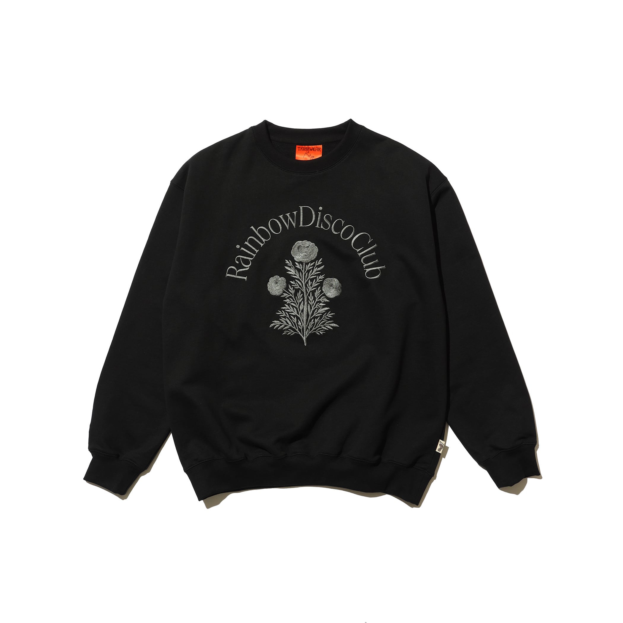 Rainbow Disco Club × TRIBE WEAR Sweat L RDC × TRIBE WEAR KV Sweat | BLACK | Rainbow Disco Club