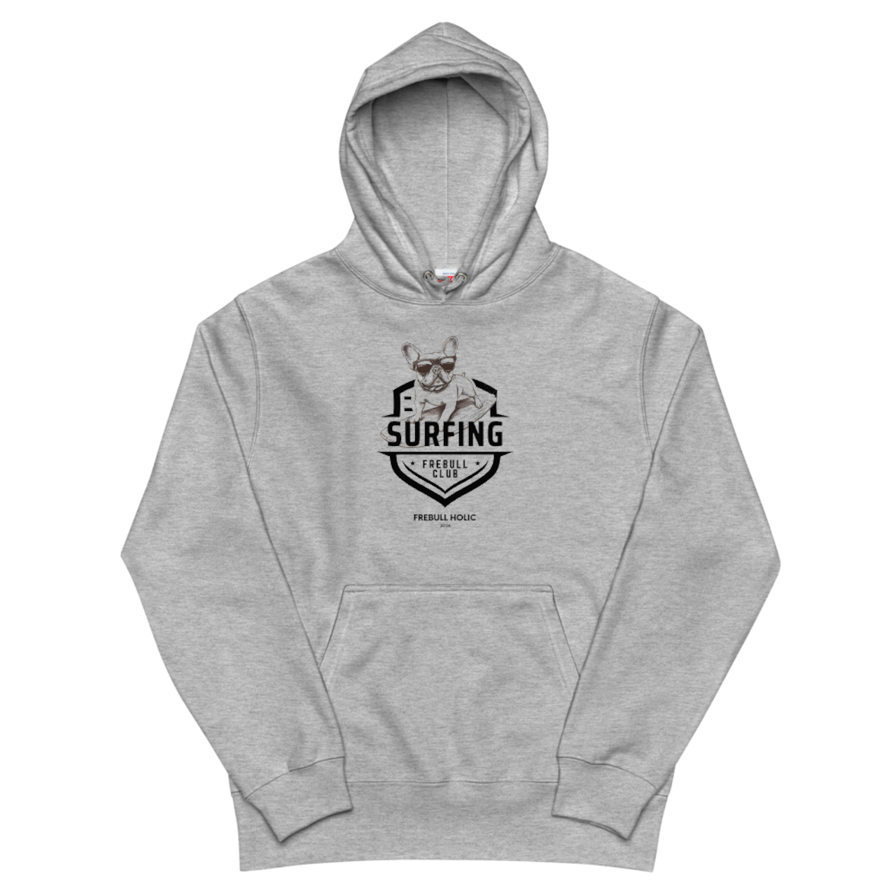 FREBULL SURF ユニセックス プルオーバー パーカー (3colors) P00055