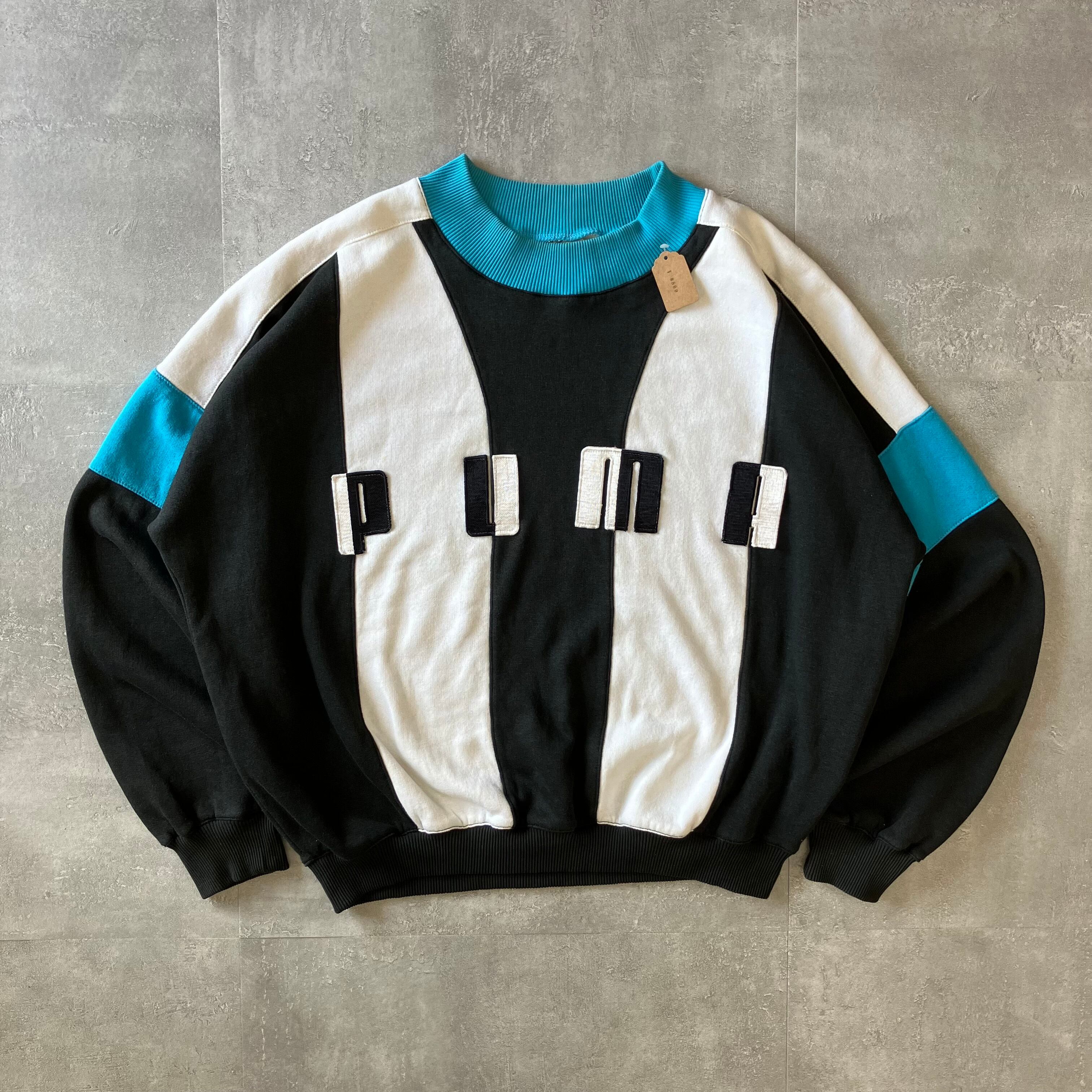 PUMA 90s スウェット 刺繍 デザインスウェット No.1672