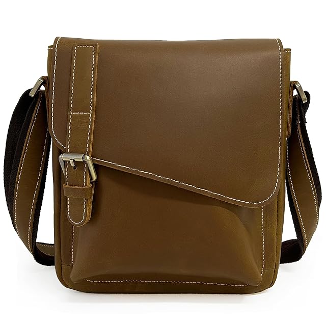 希少⭐︎PRADA ダークブラウン レザー ロゴ型押し ショルダーバッグ PRADA プラダ ロゴ ディアスキン レザー ショルダーバッグ メンズ