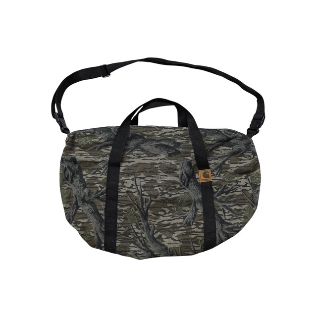 CARHARTT MOSSY OAK CAMO DUFFLE BAG SIZE 68cm  × 41cm × 43cm (USED)