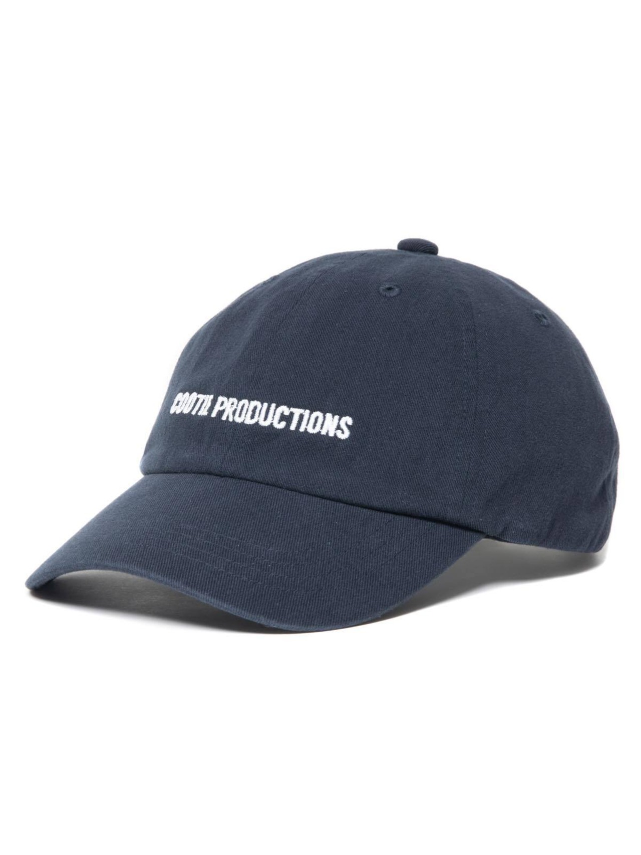 Hard Twist Yarn 6 Panel Cap - Navy -