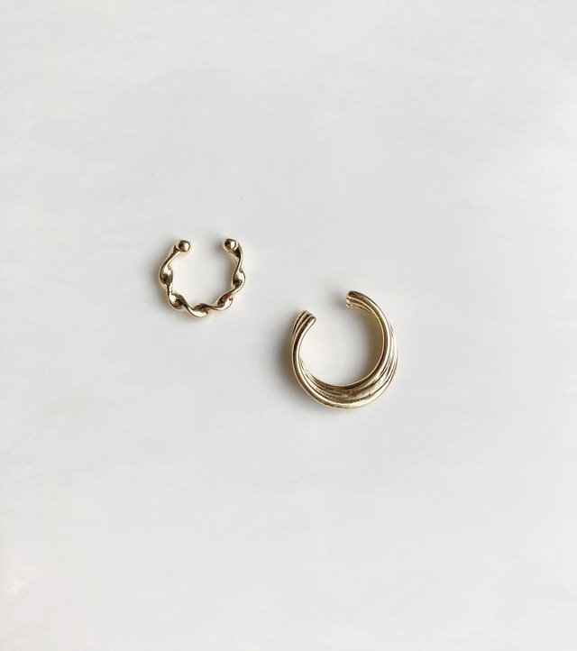 Metal design ear cuff No.1