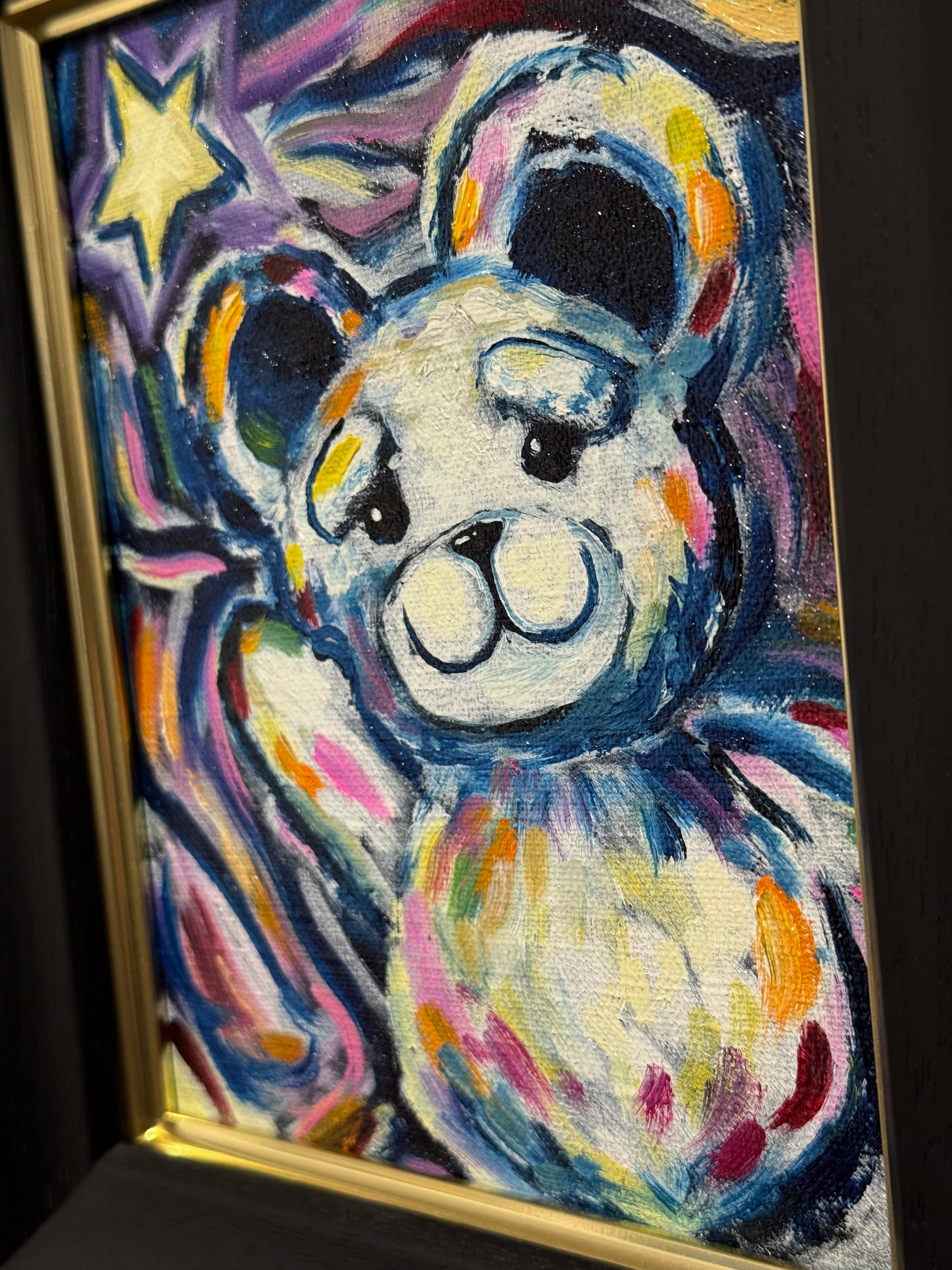 熊五郎が描いた熊五郎 | ペイント聖矢アートショップ