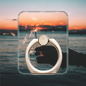 Sunset and sparkler Smartphone ring
