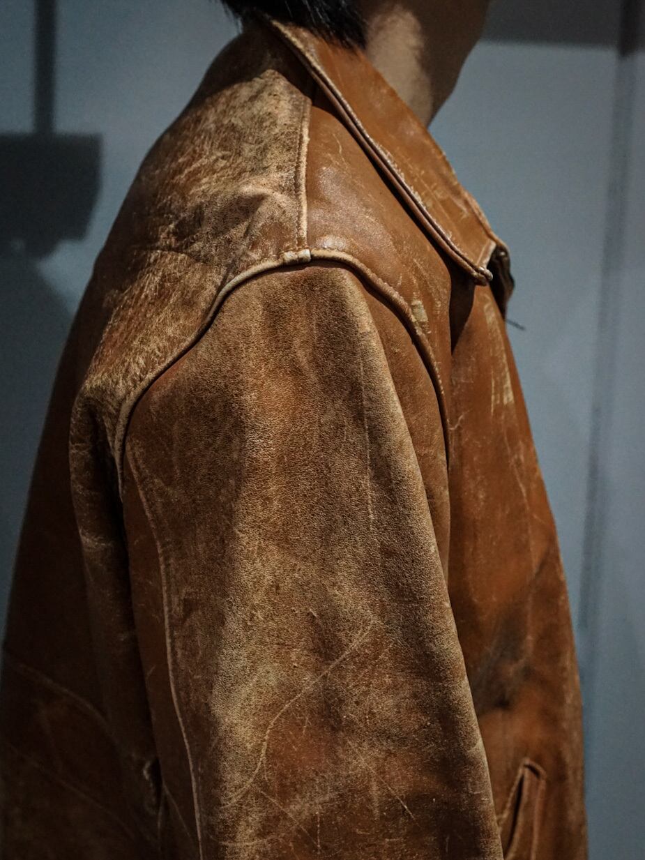 新品】Honda ゴートスキンダブルジャケット Mサイズ ブラウン 2025年