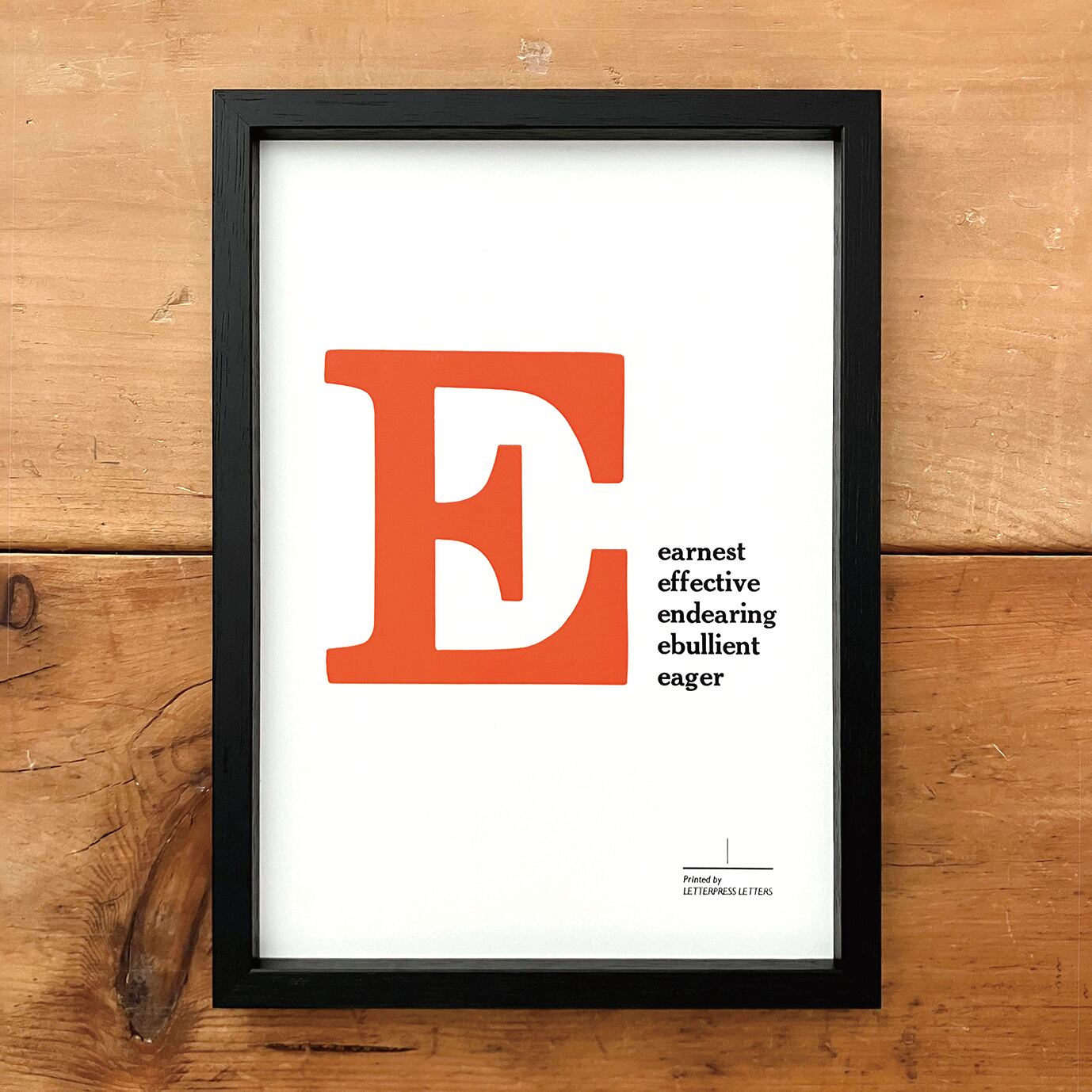 ポスター Alphabet 【A–M】 | TOMIGAYA Letterpress